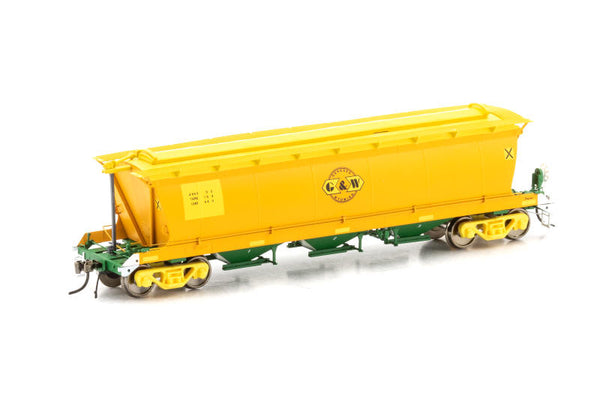 HO AHGX Grain Hopper GWA - 4 Car Pack