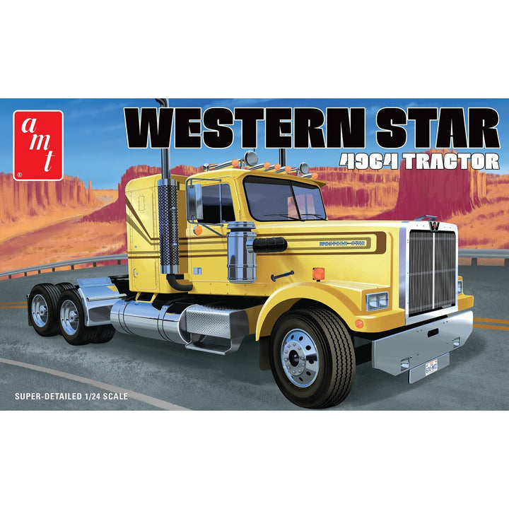 1/24 Western Star 4964 Tractor Plastic Model Kit