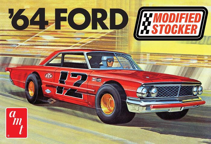 1/25 1964 Ford Galaxie Modified Stocker Plastic Model Kit