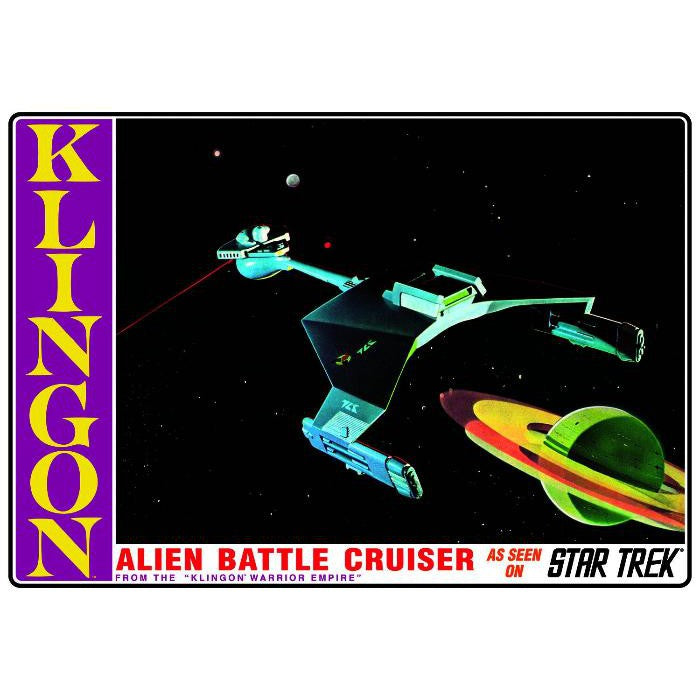 1/650 Star Trek: The Original Series Klingon Battle Cruiser Plastic Model Kit