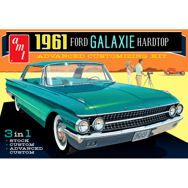 1/25 1961 Ford Galaxie Hardtop Plastic Model Kit