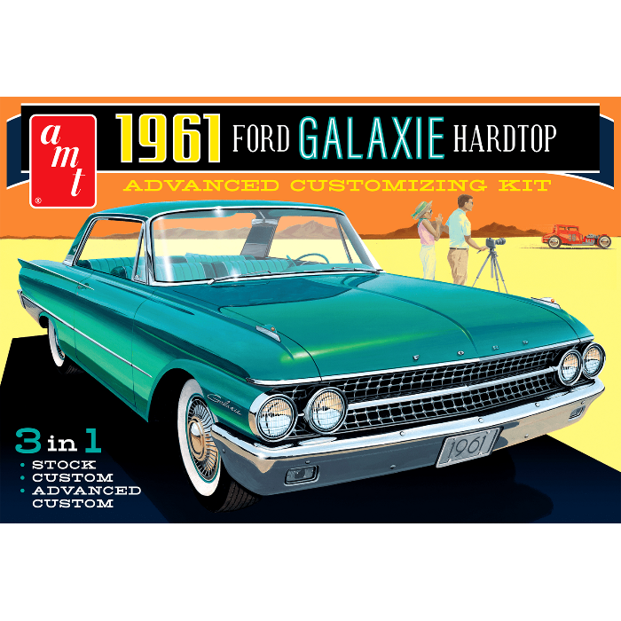 1/25 1961 Ford Galaxie Hardtop Plastic Model Kit