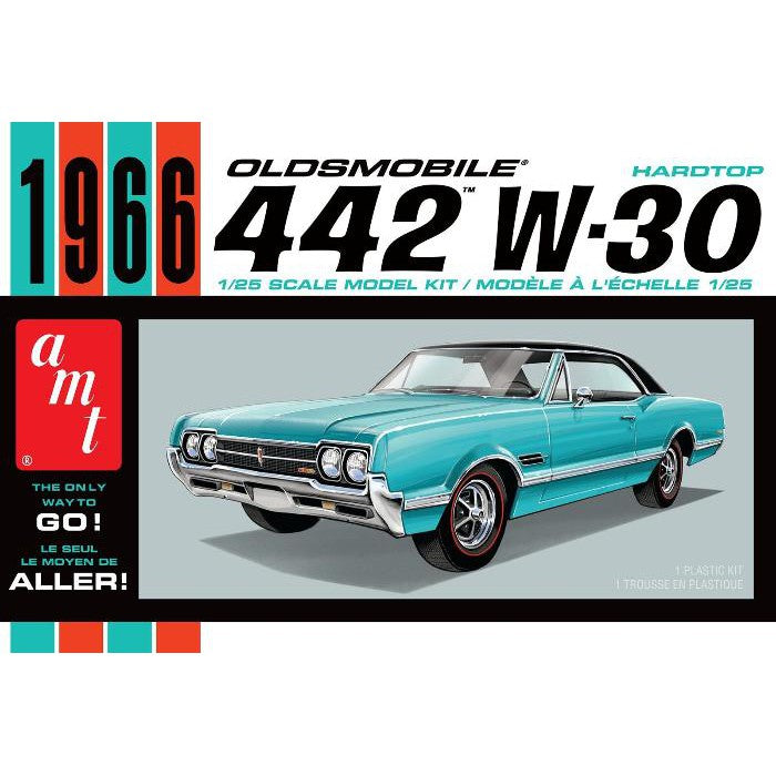 1/25 1966 Olds 442 Hardtop Plastic Model Kit