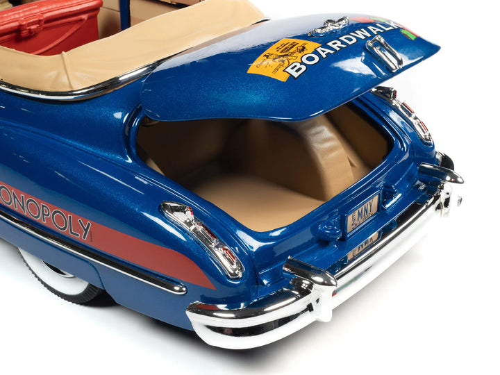 1/18 1947 Cadillac Series 62 Convertible with Mr. Monopoly Resin Figure_10