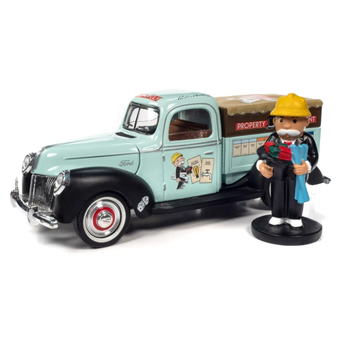 1/18 Monopoly 1940 Ford - Property Management with Resin Figure