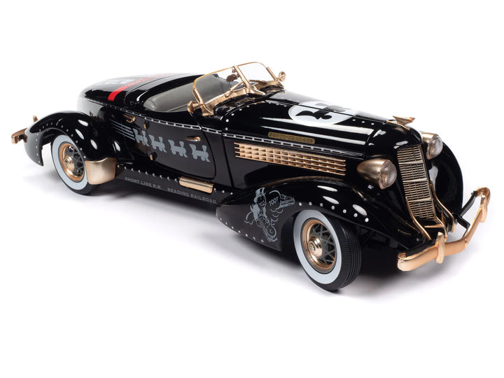 1/18 1935 Auburn 851 Speedster with Mr. Monopoly Resin Figure_6