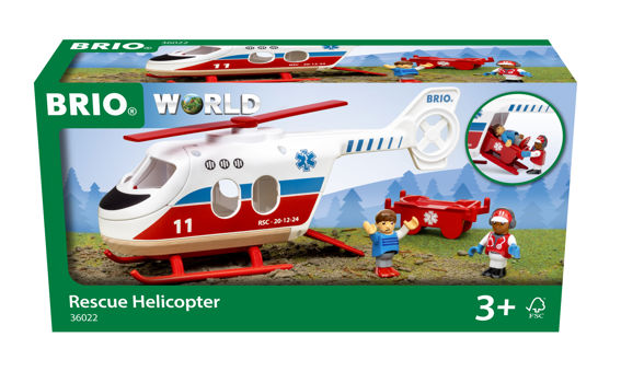 Rescue Helicopter 4 pieces