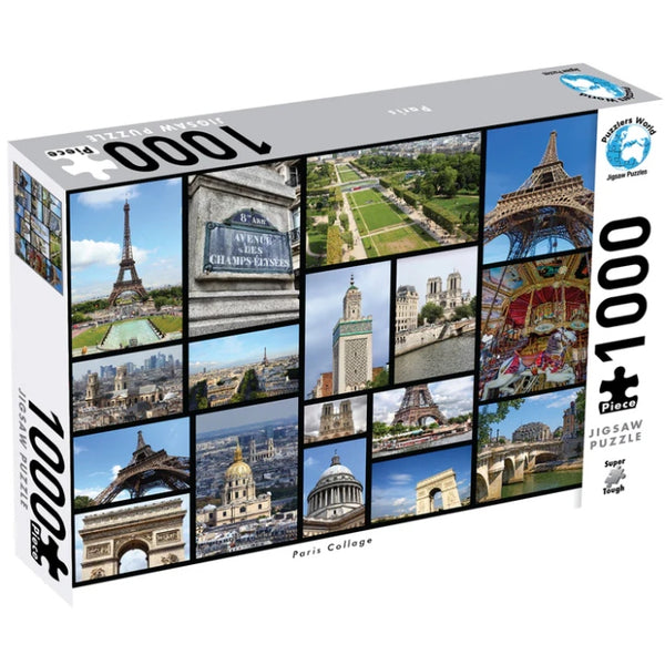 1000pc Paris Collage Puzzle