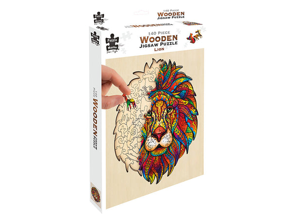 140pc Lion Wooden Jigsaw Puzzle