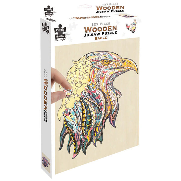 127pc Eagle Wooden Jigsaw Puzzle_1