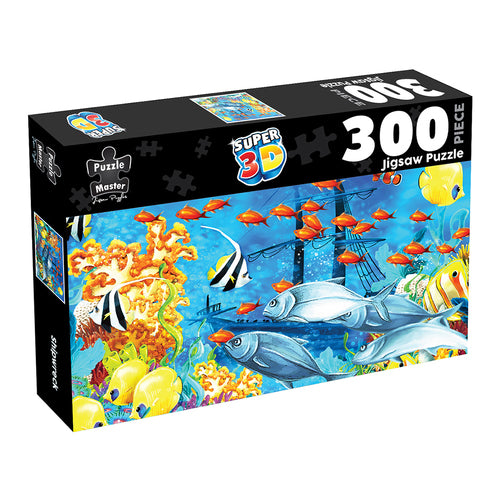 300pc Super 3D Jigsaw Puzzle - Shipwreck