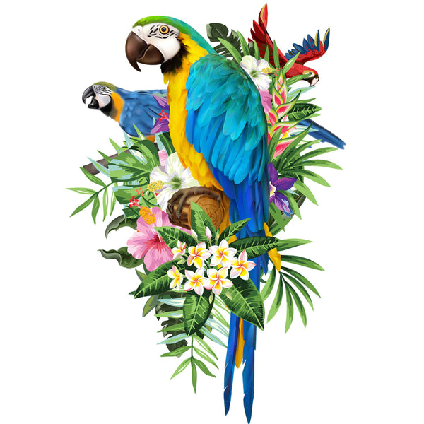 128pc Wooden Jigsaw Puzzle - Macaw_1