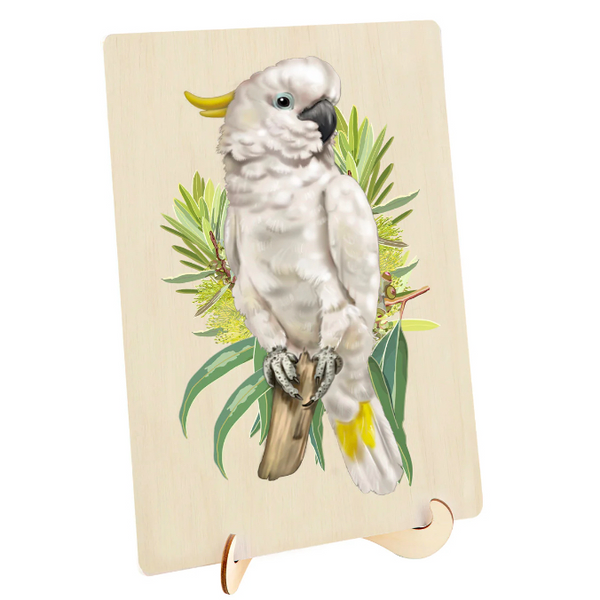 128pc Wooden Jigsaw Puzzle - Cockatoo_1