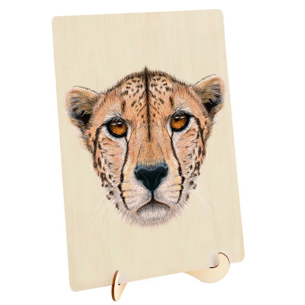 135pc Wooden Jigsaw Puzzle - Cheetah_1