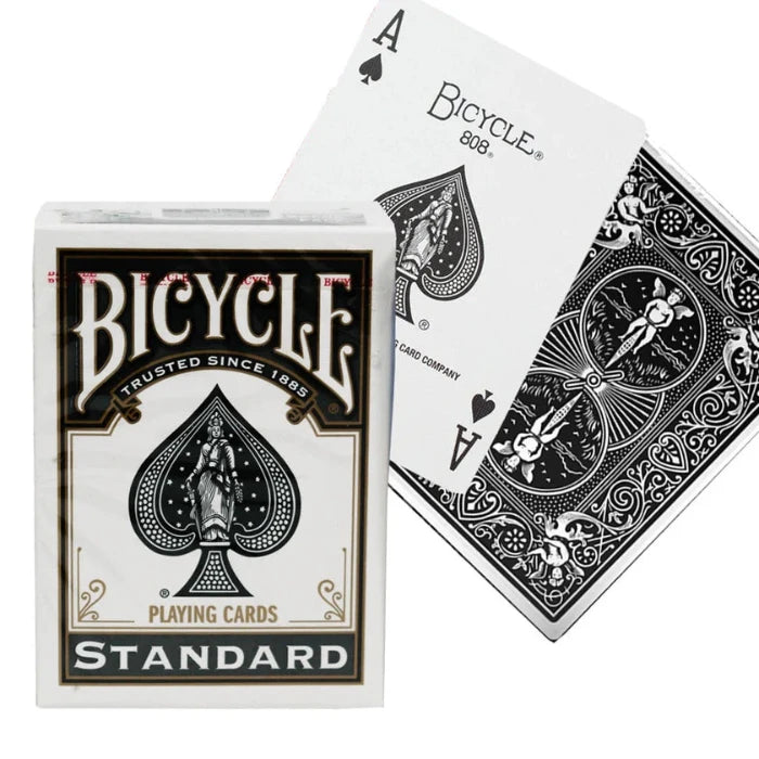 Bicycle Standard Index 4 Pack Playing Cards Black and Red