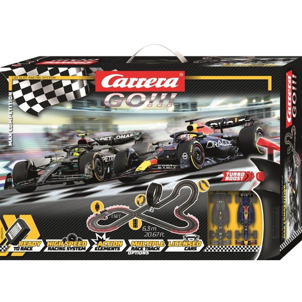 1/43 Max Competition F-1 Mercedes AMG & Red Bull - GO!!! Slot Car Sets