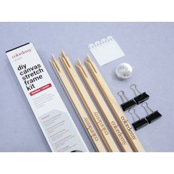 DIY Canvas Stretch Frame Kit 40x50cm for Paint by Numbers_1