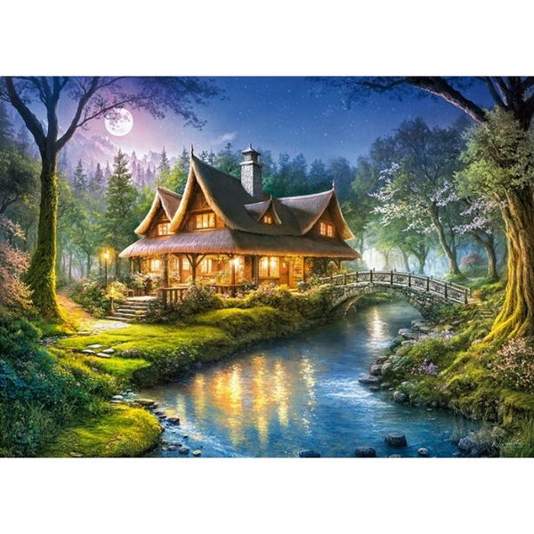 1000pc Foresters Cottage Jigsaw Puzzle