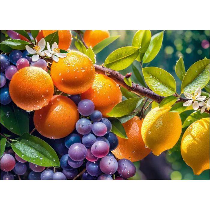 1000pc Sunny Fruits Jigsaw Puzzle