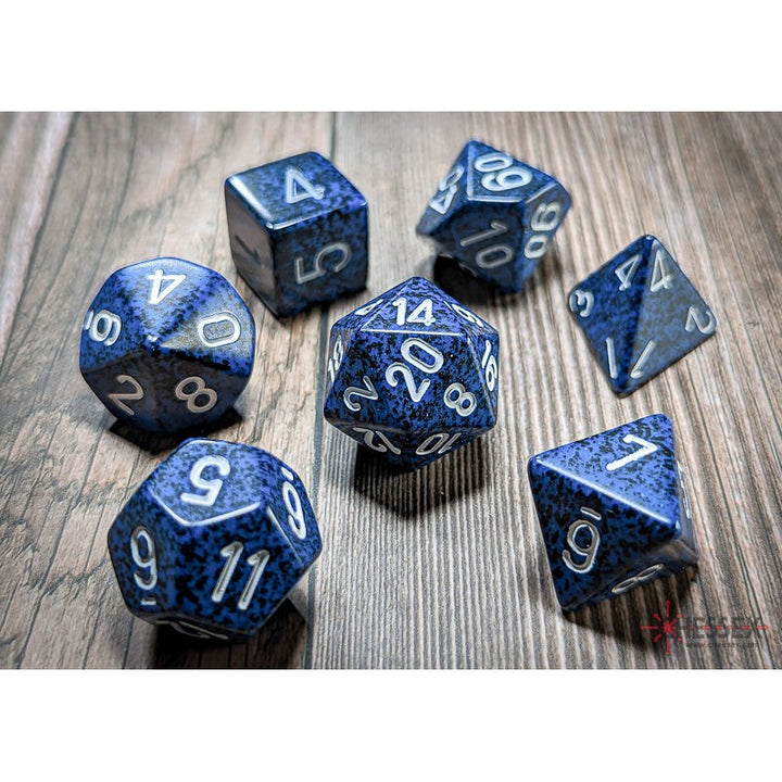 Speckled Polyhedral Stealth 7-Die Set_2