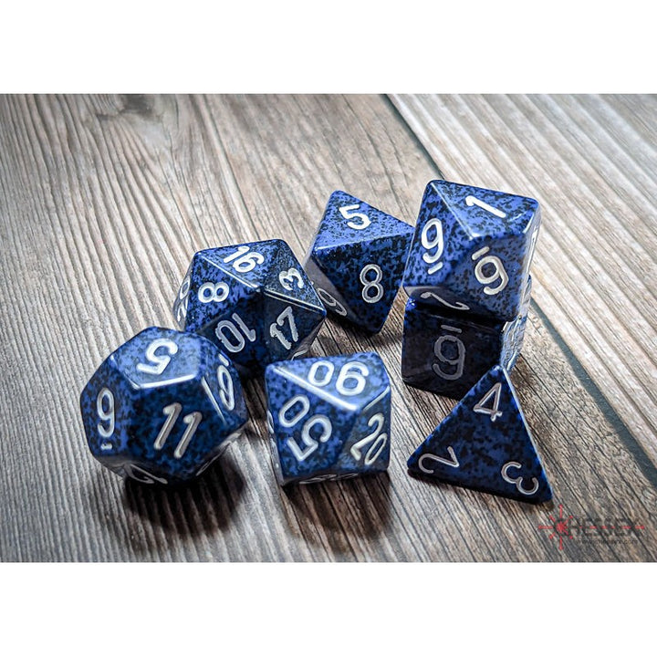 Speckled Polyhedral Stealth 7-Die Set_3