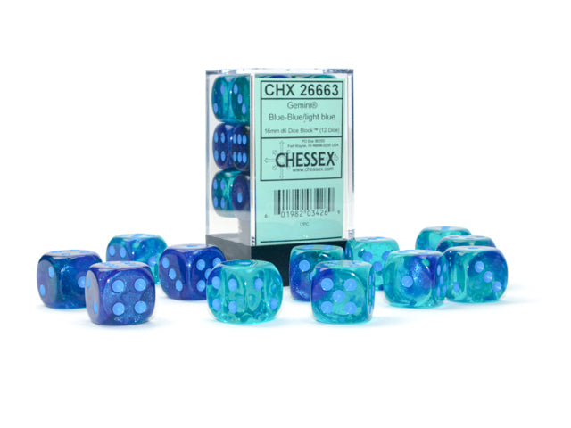 Gemini 16mm d6 Blue-Blue/Light Blue Luminary Block 12_1