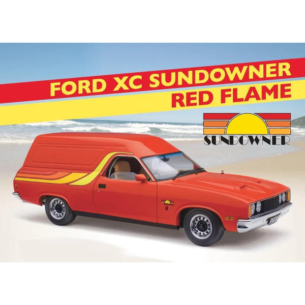 1/18 Ford XC Sundowner Red Flame