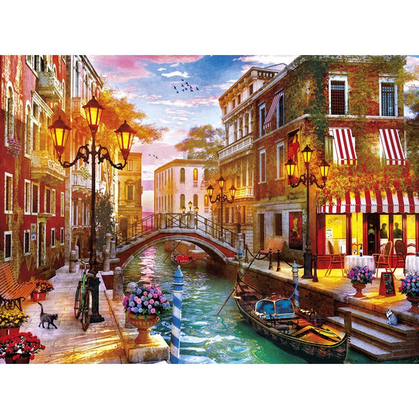 500pc Sunset Over Venice Puzzle