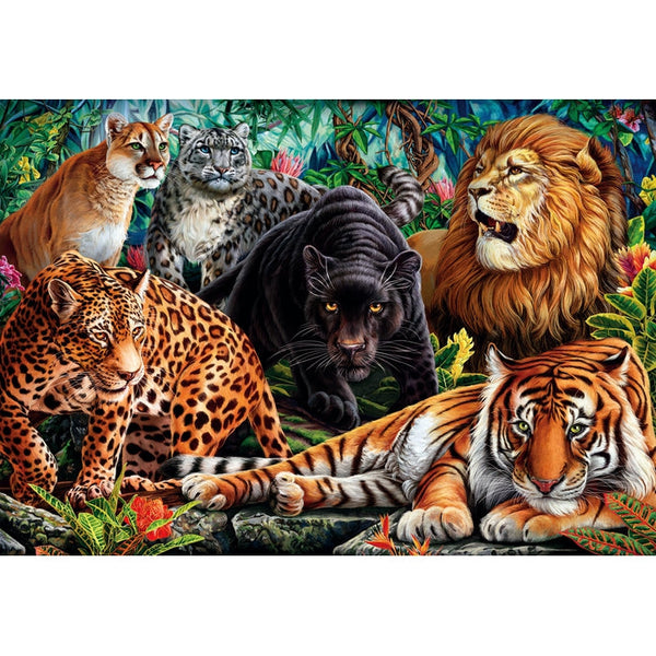 500pc Wild Cats Puzzle