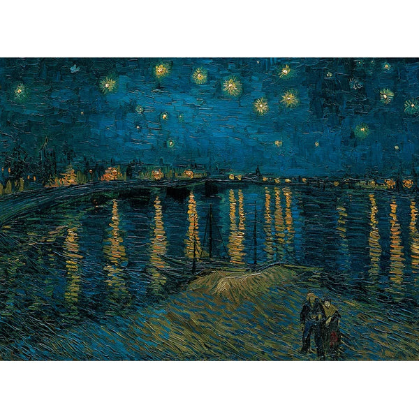 1000pc Starry Night Rhone Van Gogh Puzzle