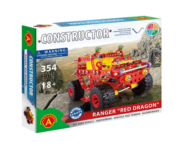 354pc Ranger Red Dragon Constructor Kit_2