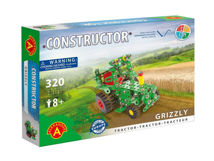 320pc Grizzly Tractor Constructor Kit_2