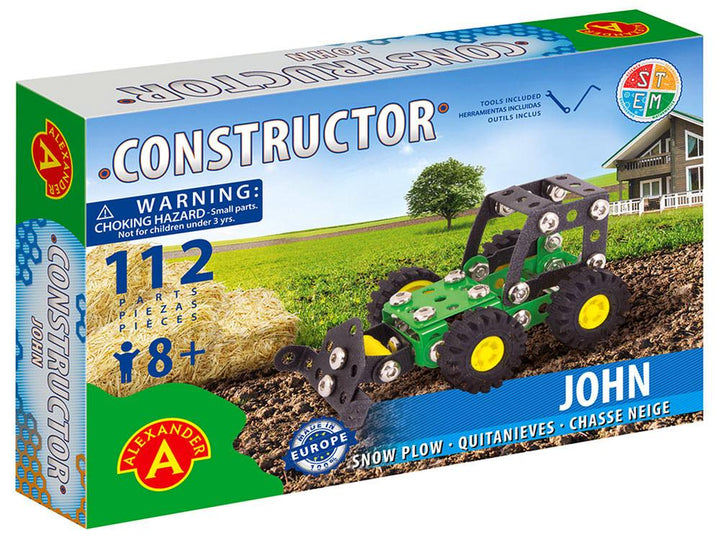 112pc John Farm Plow Constructor Kit