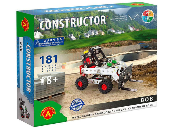 181pc Bob Wheel Loader Constructor Kit