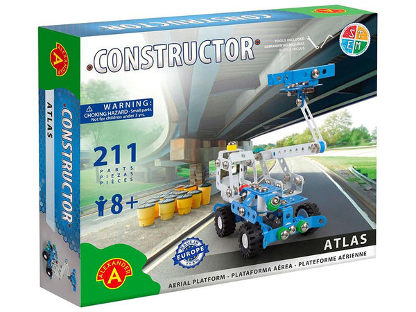 211pc Atlas Platform Truck Constructor Kit