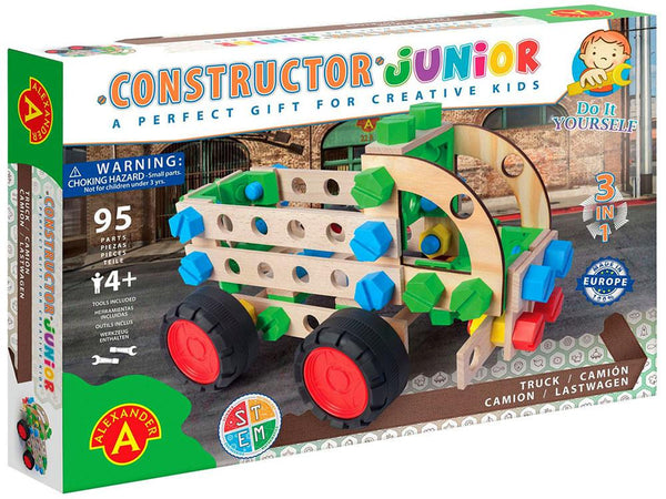 95pc Junior Truck 3-in-1 Constructor Kit