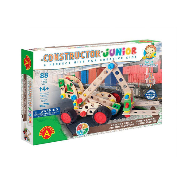 88pc Junior Forklift Truck 3-In-1 Constructor Kit_2