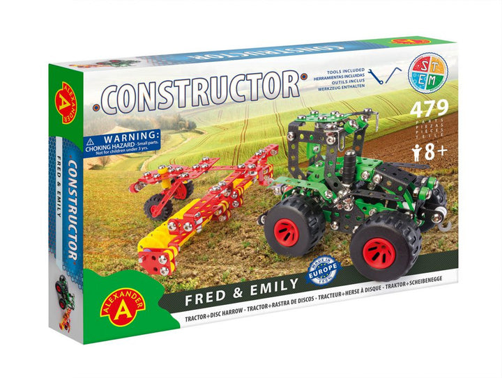 479pc Fred & Emily Tractor Set Constructor Kit_2