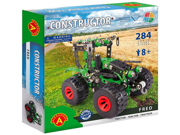 284pc Fred Tractor Constructor Kit