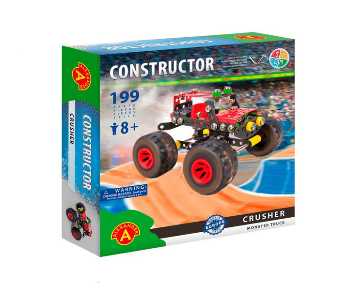 199pc Crusher Monster Truck Constructor Kit_2