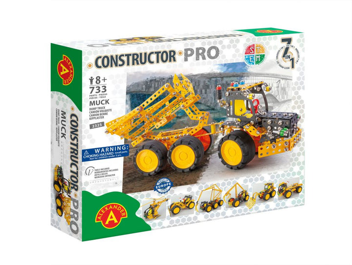 733pc Muck Truck 7-in-1 Set Constructor Kit_2