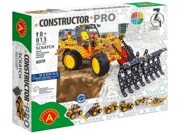 813pc Scratch Digger 7-in-1 Constructor Kit