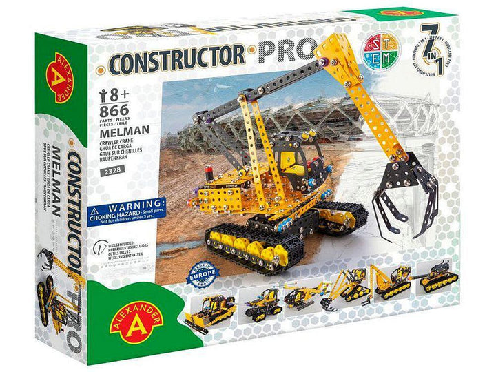 866pc Melman 7-in-1 Set Constructor Kit