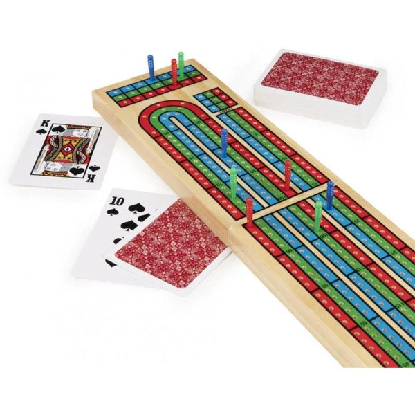 Classic Games Wooden Cribbage