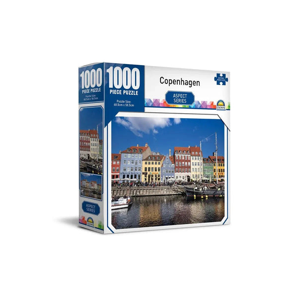 1000pc Aspect Series 1 - Copenhagen Denmark Puzzle