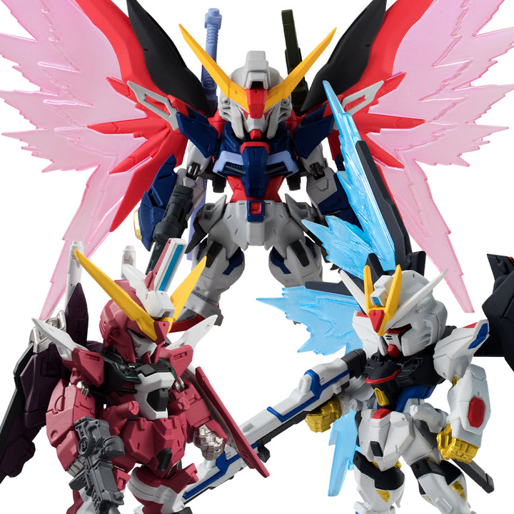 FW Gundam Converge Mobile Suit Gundam Seed Destiny 3 Piece Set without Gum