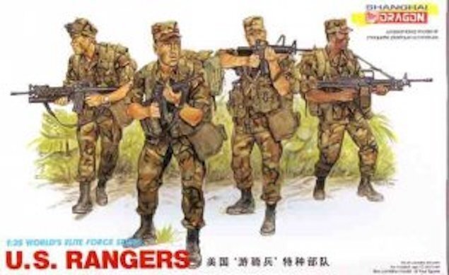 image1_1/35 U.S. Rangers Plastic Model Kit