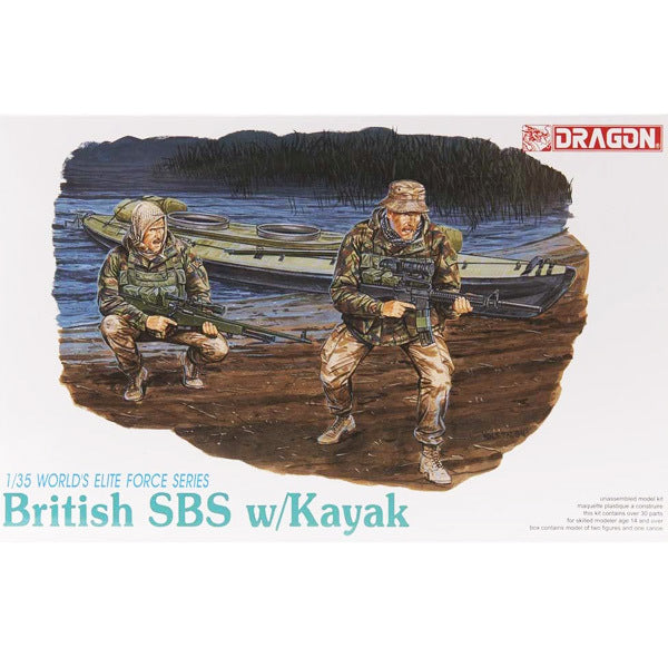 image1_1/35 British SBS with Kayak Plastic Model Kit