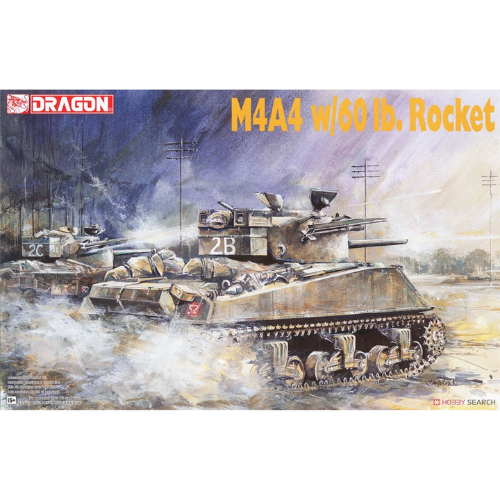 1/35 M4A4 with 60lb Rocket Plastic Model Kit