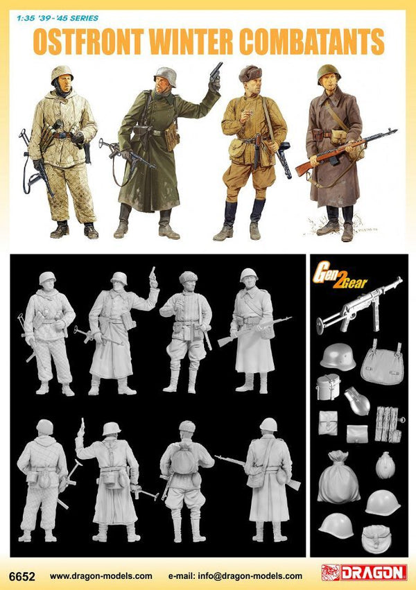 image1_1/35 Ostfront Winter Combatants Plastic Model Kit